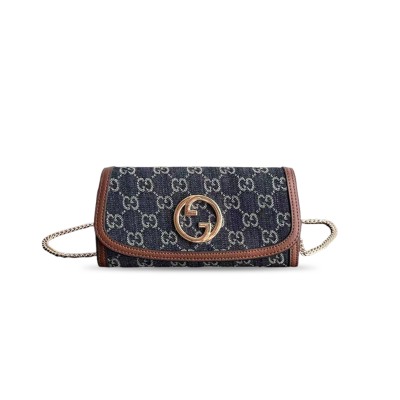 GUCCI BLONDIE WALLET ON CHAIN 725215 (21*10.5*3.5cm)